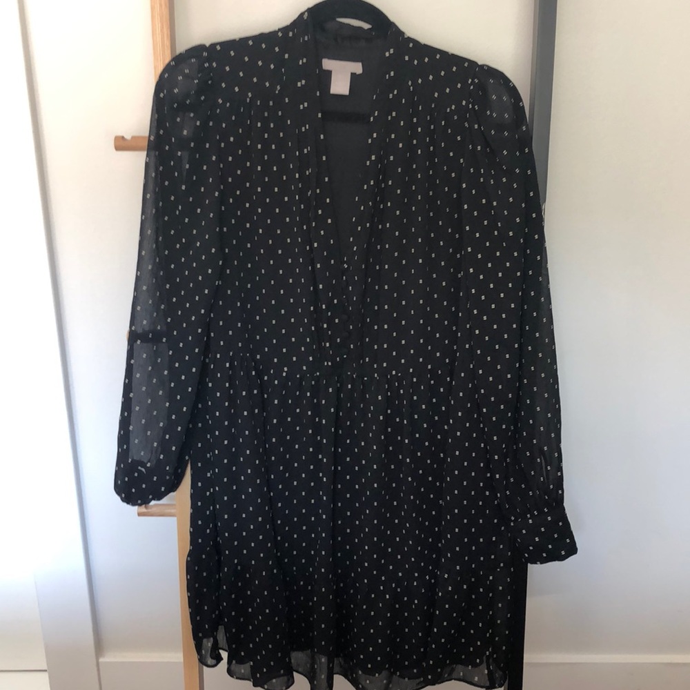 H&M patterned mini dress 6